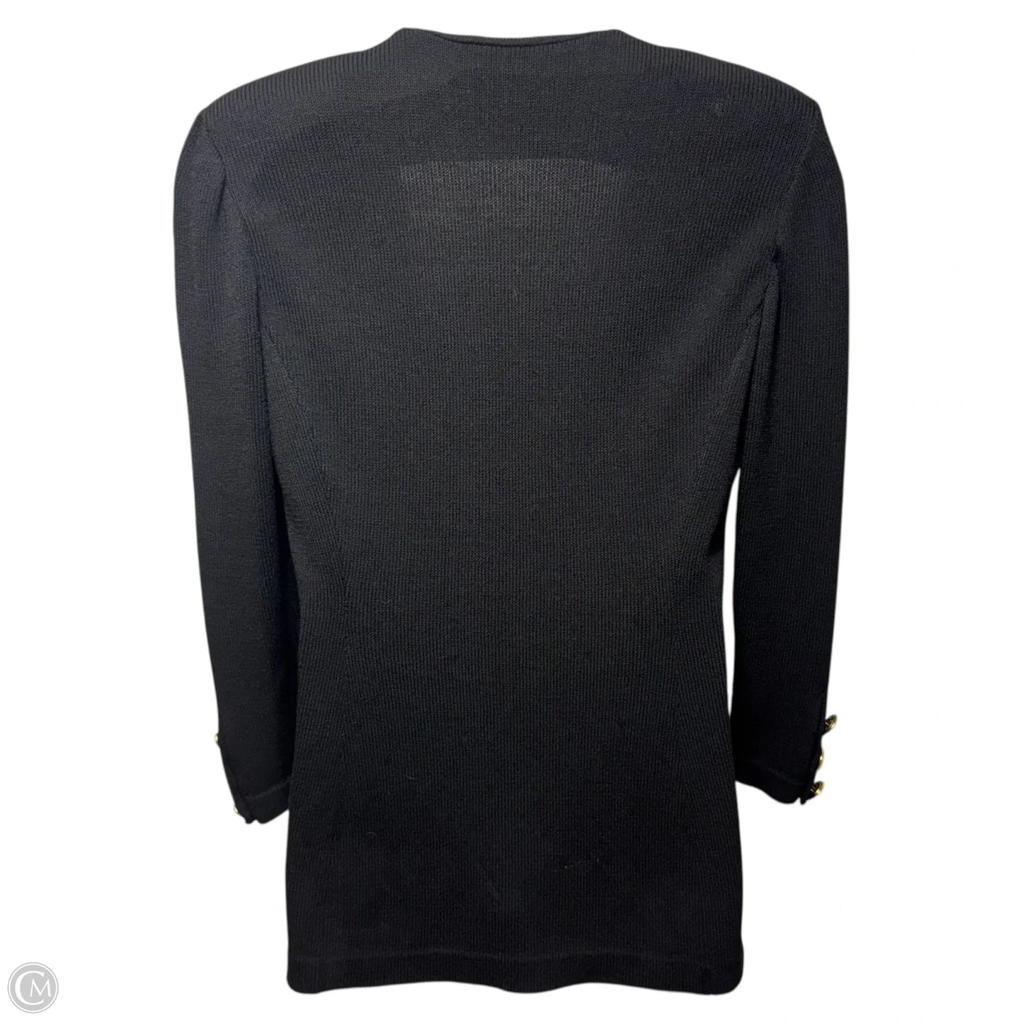 Blazer By St John Knits In Black, Size: 10