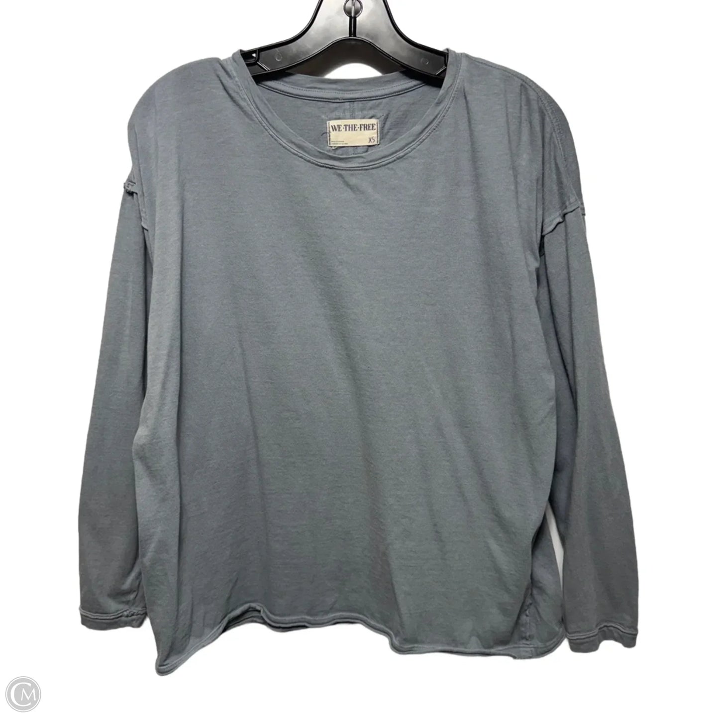 Top Long Sleeve Basic By We The Free In Grey, Size: Xs