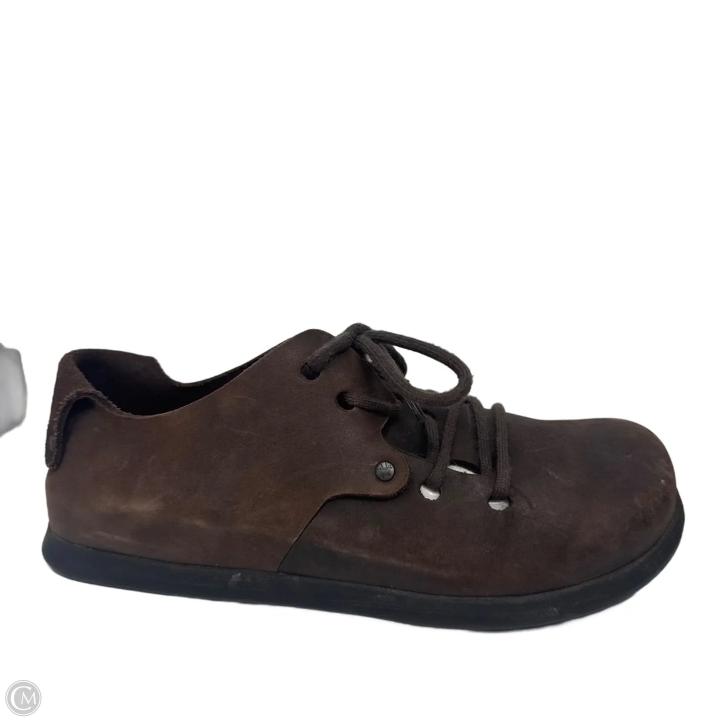 Montana Oiled Leather Shoes Flats By Birkenstock In Brown, Size: 8.5 (39)