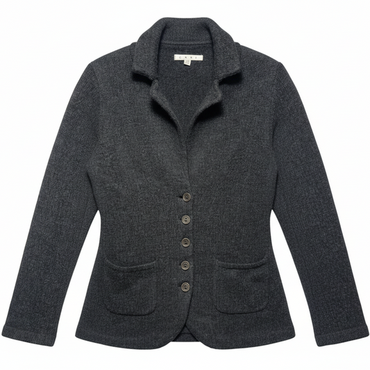 Sweater Cardigan By Cabi In Grey, Size: XS