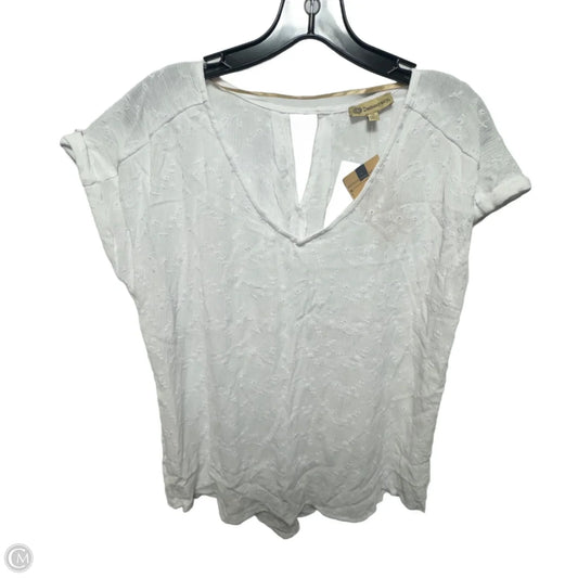 Top Sleeveless By Democracy In White, Size: M