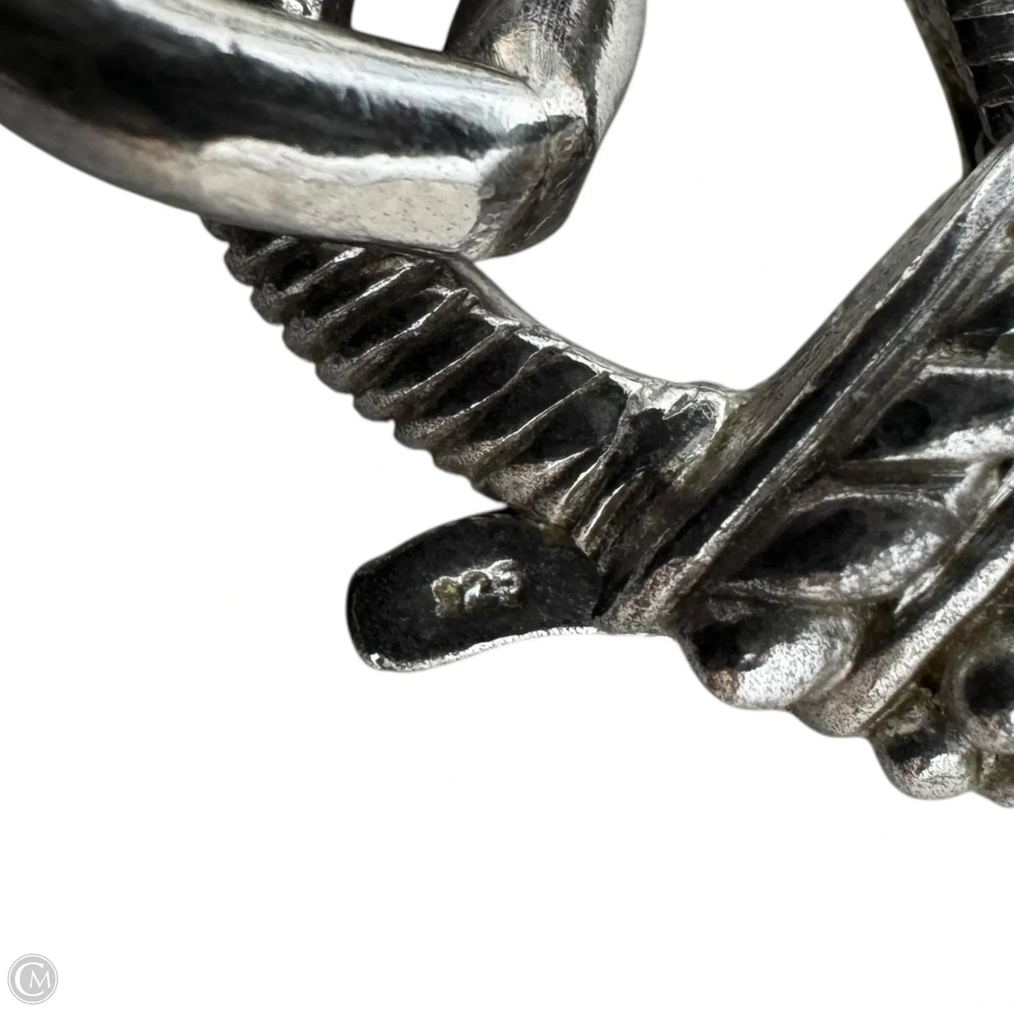 Sterling Silver Rolo Link Chain Necklace Designer By Judith Ripka