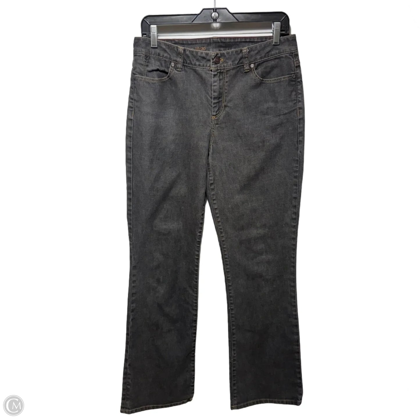 Jeans Boot Cut By Talbots In Black, Size: 10