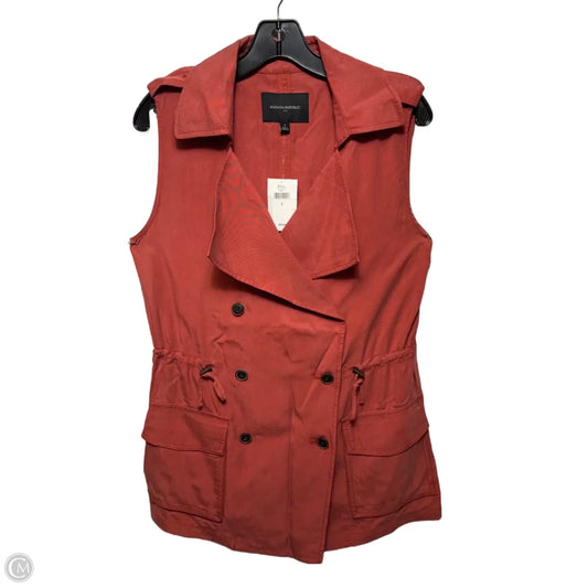 Vest Other By Banana Republic In Orange, Size: S
