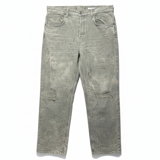 Jeans Wide Leg By Zara In Green, Size: 10