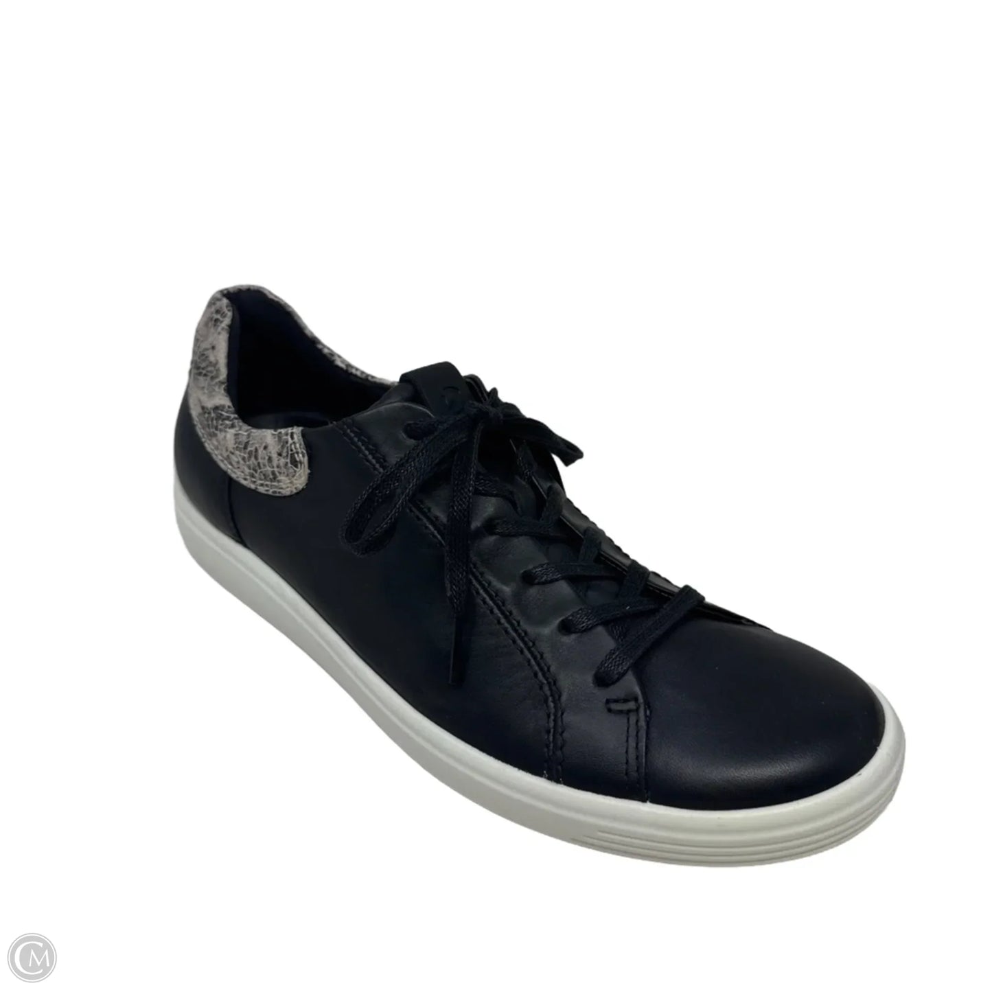 Shoes Flats By Ecco In Black, Size: 12