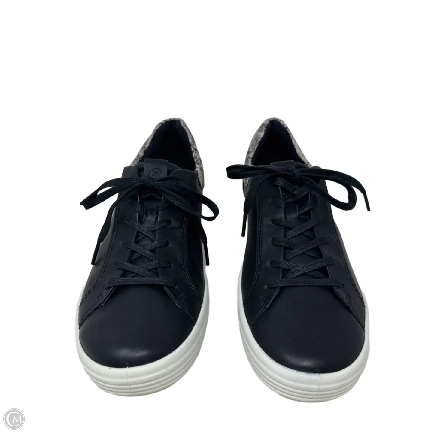 Shoes Flats By Ecco In Black, Size: 12