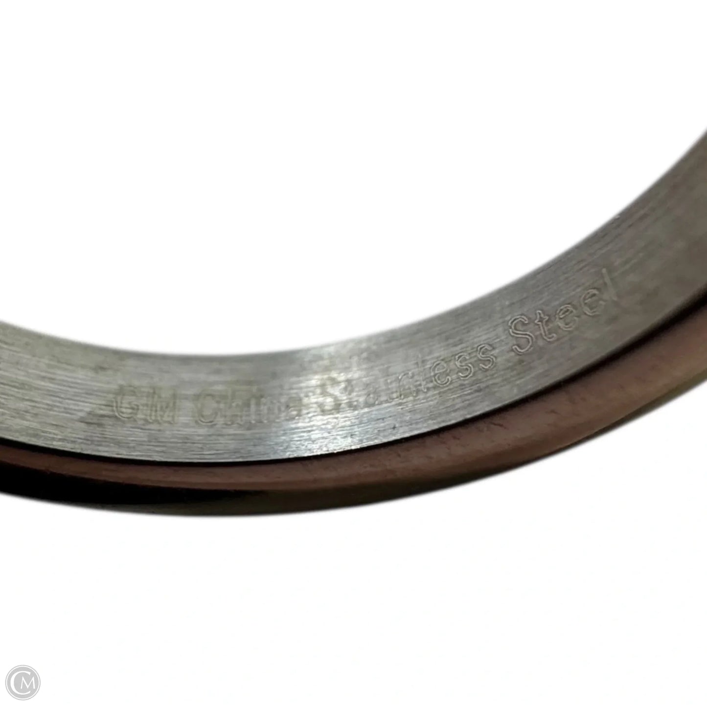 Crystal Stainless Steel Hoop Earrings