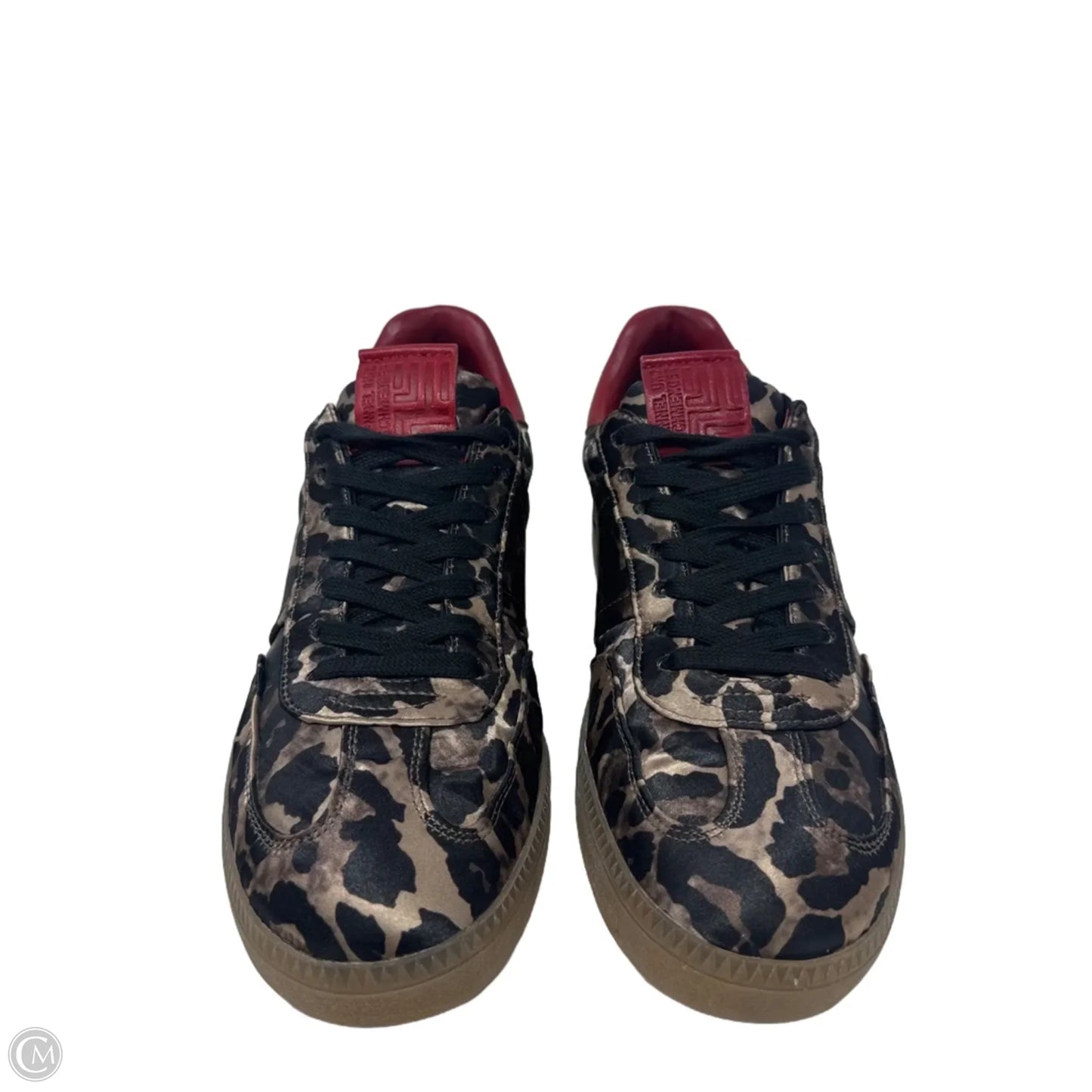 Leo Silk Trainer Shoes Flats By Kennel & Schmenger In Animal Print, Size: 7