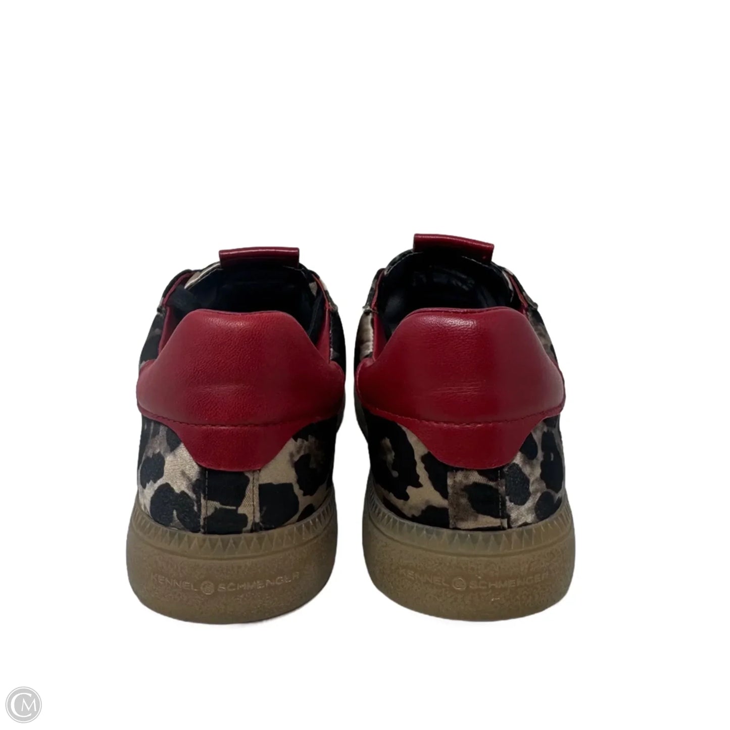 Leo Silk Trainer Shoes Flats By Kennel & Schmenger In Animal Print, Size: 7