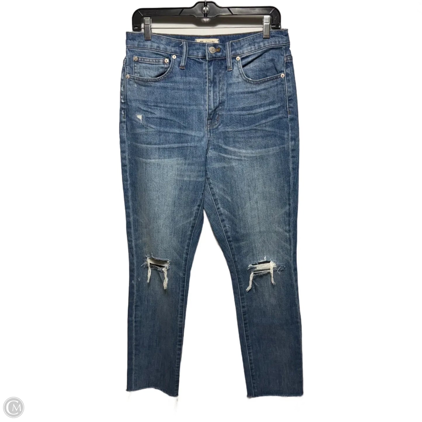 Jeans Boyfriend By Madewell In Blue Denim, Size: 4