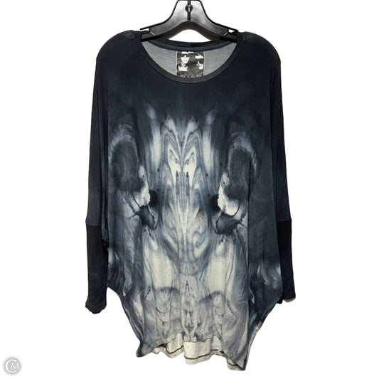 Tunic 3/4 Sleeve By Young Fabulous & Broke In Tie Dye, Size: L
