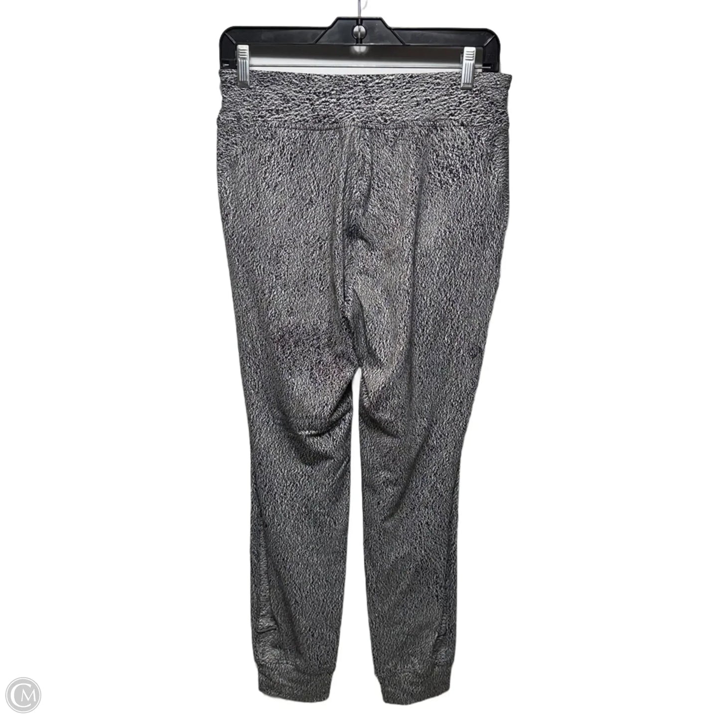 Athletic Pants By Lululemon In Black & White, Size: 6