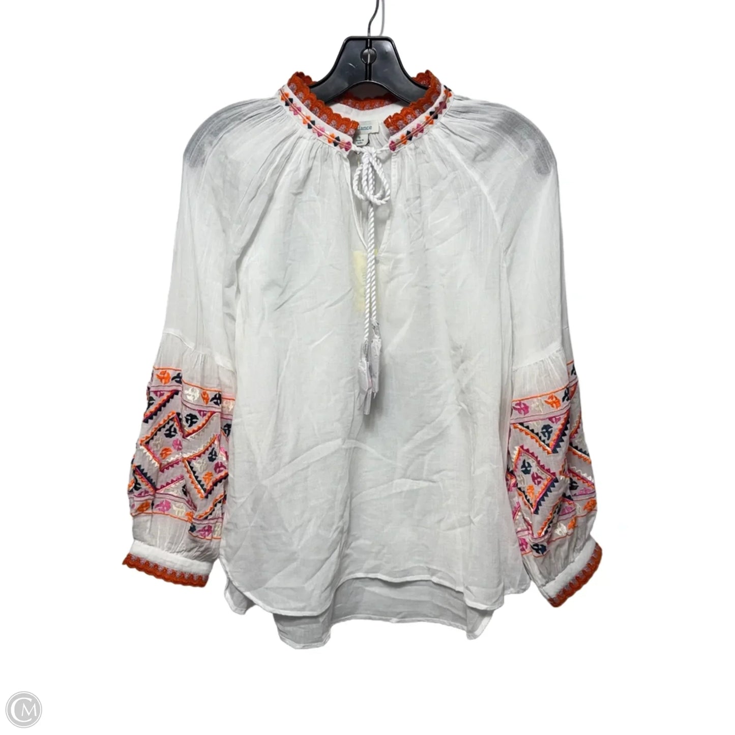 Embroidered Wonder Top By Sundance In White, Size: S