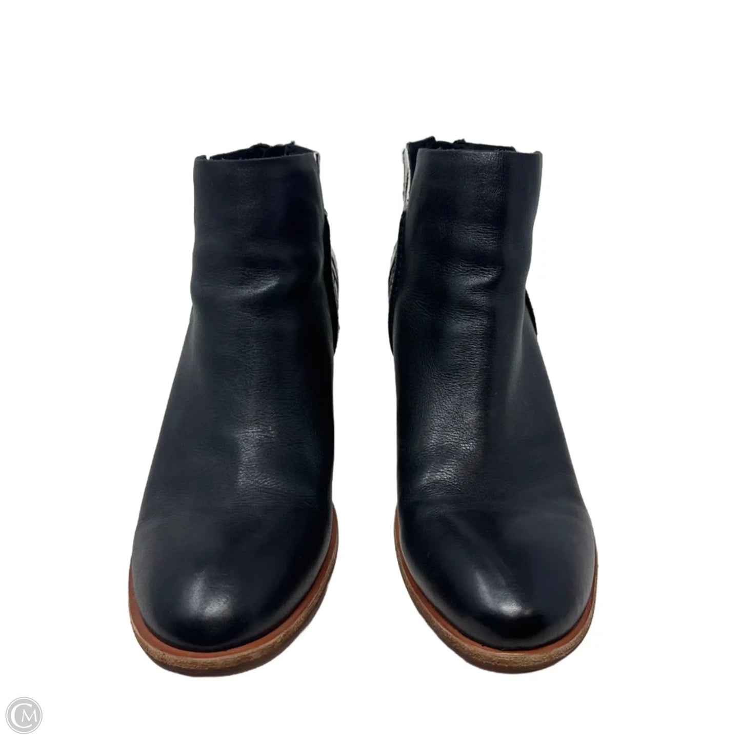 Chandra Boots Ankle Heels By Kork Ease In Animal Print, Size: 9.5