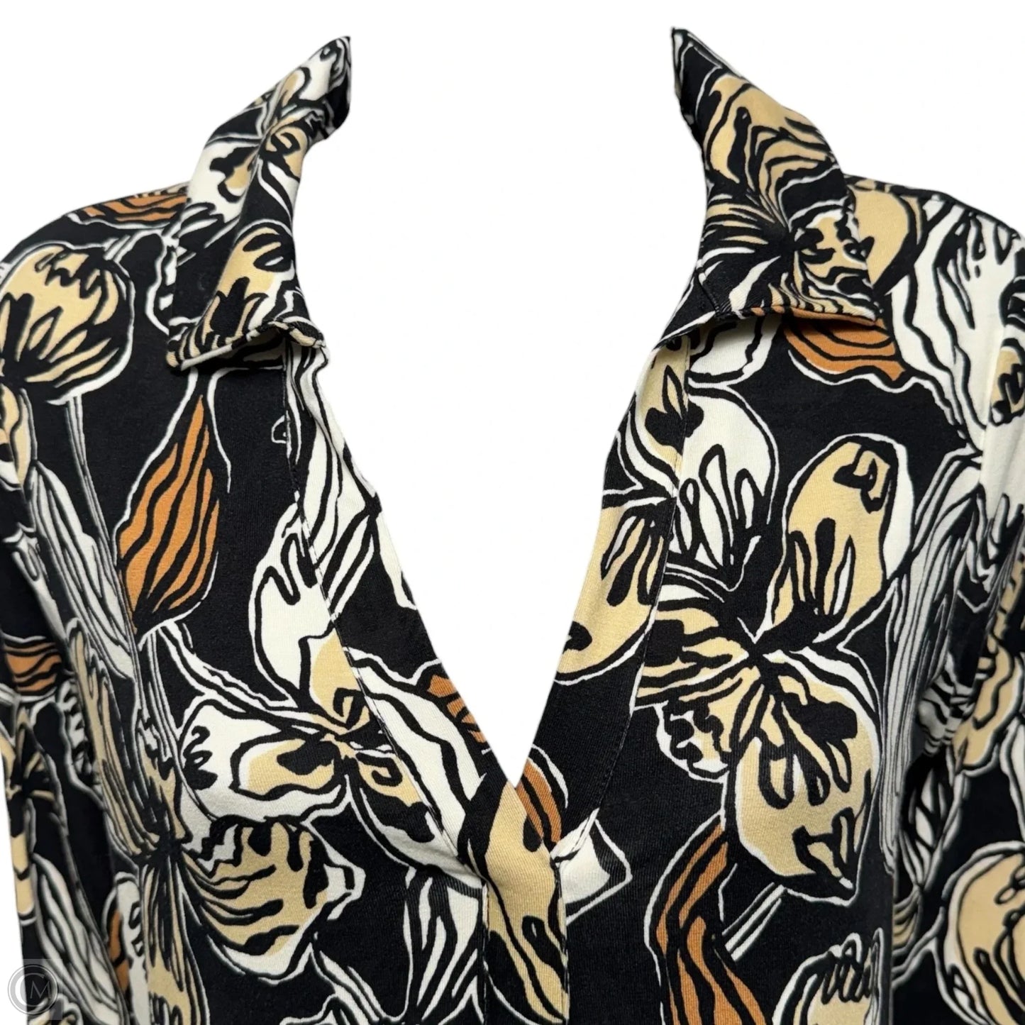 Alalynn Long Sleeve Romper Designer By Lilly Pulitzer In Onyx Irisistable, Size: XS