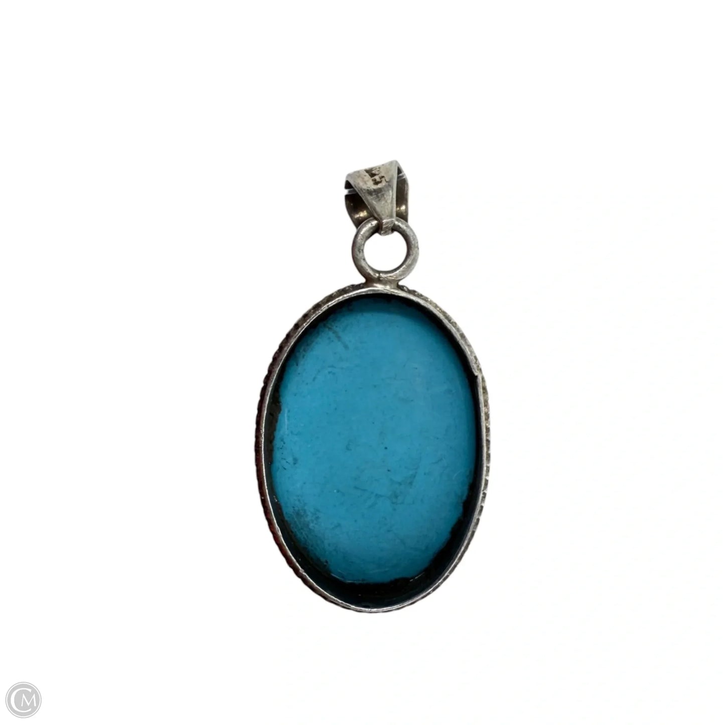 Sterling Silver & Turquoise Pendant