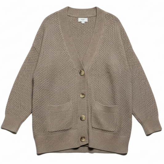 Sweater Cardigan By Aerie In Beige, Size: S