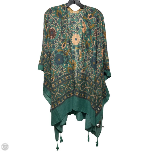 Kimono Unbranded In Green, Size: Osfm