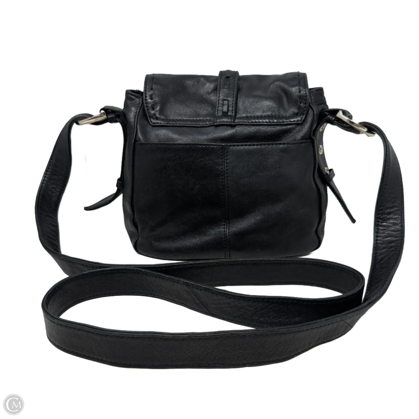 Crossbody Leather By Junior Drake, Size: Small