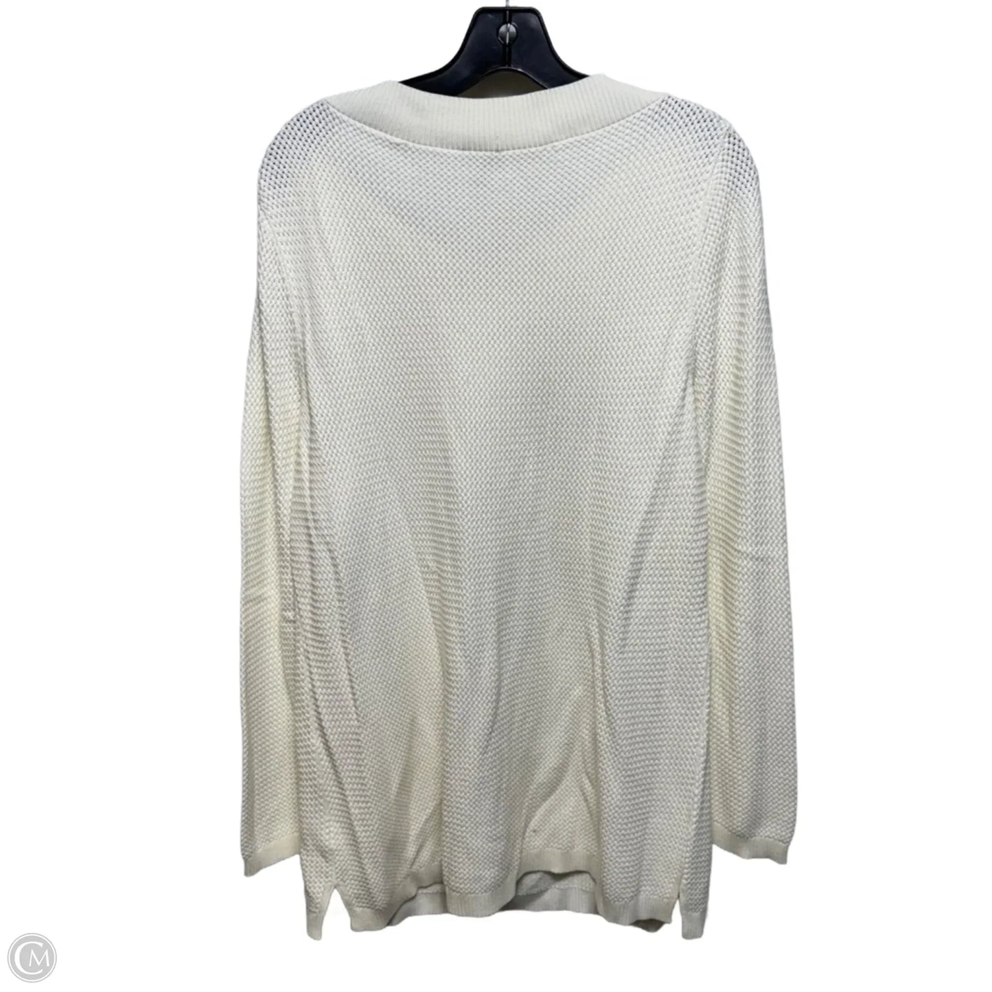 Sweater By Talbots In Cream, Size: Xl