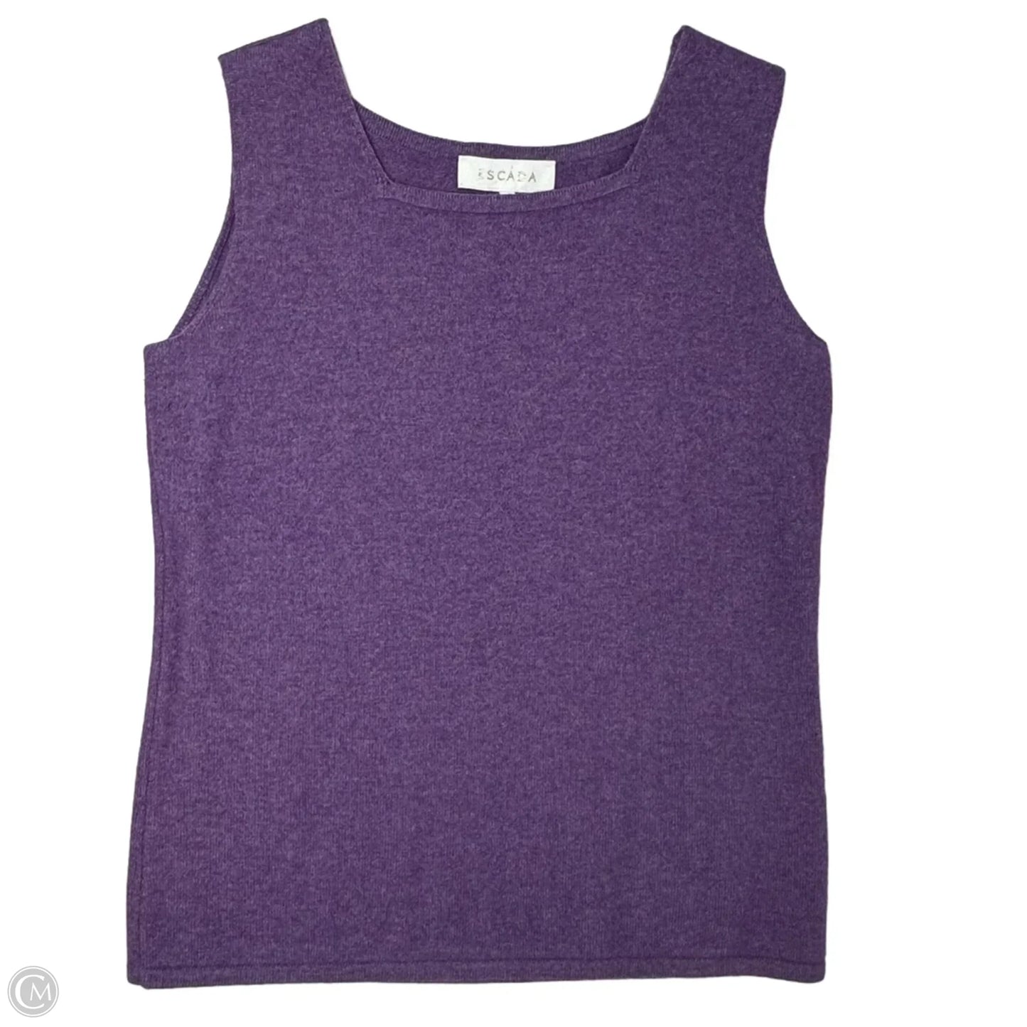 Sweater Designer By Escada In Purple, Size: 10