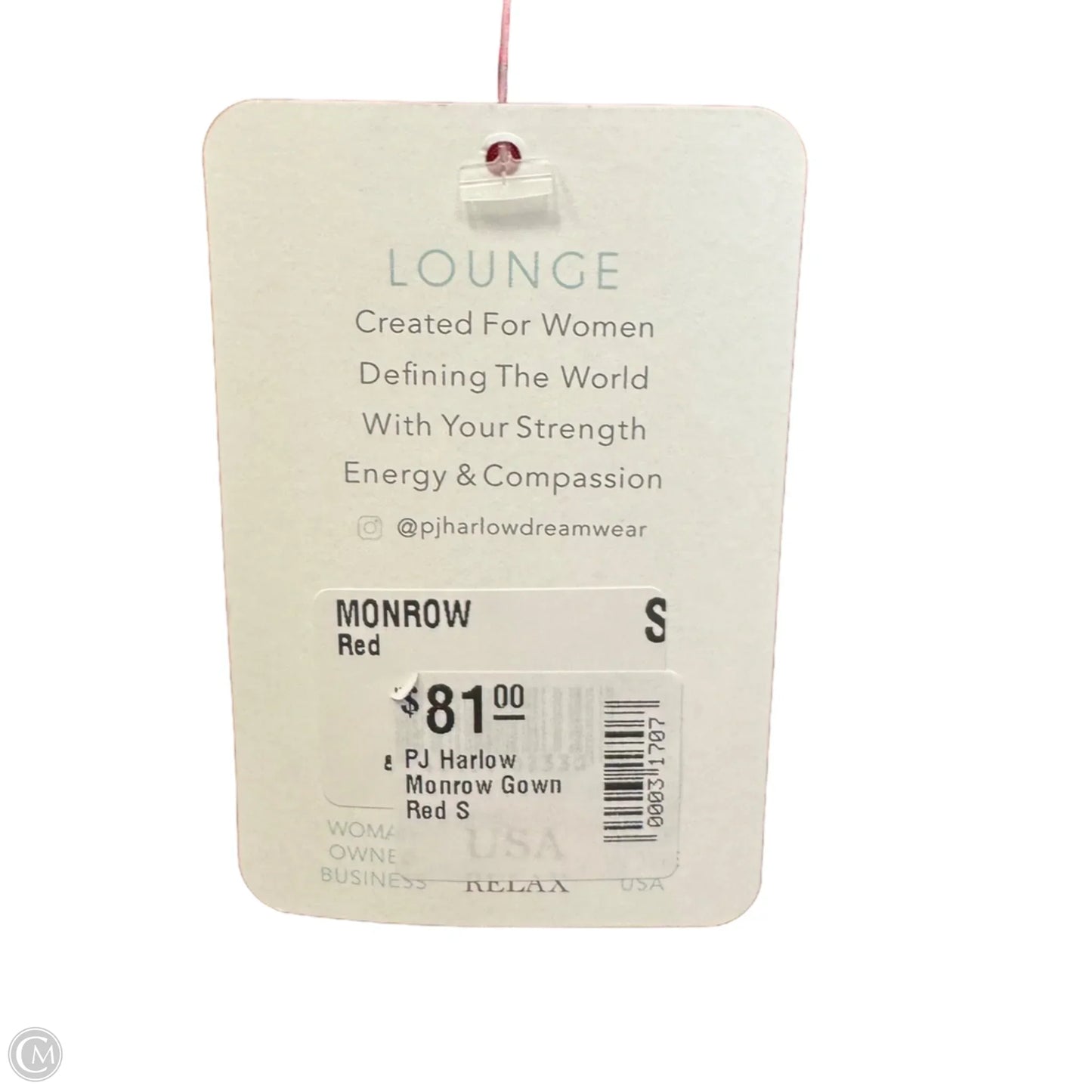 Monroe Gown By PJ Harlow In Red, Size: S