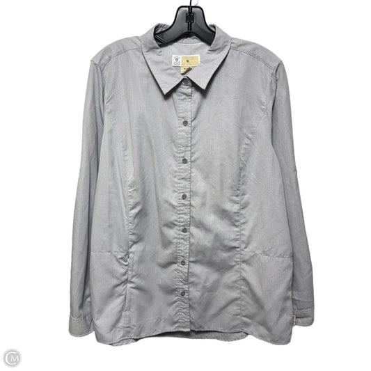 Bugs Away Brisa Top Long Sleeve By Exofficio In Mulled Grape, Size: Xl