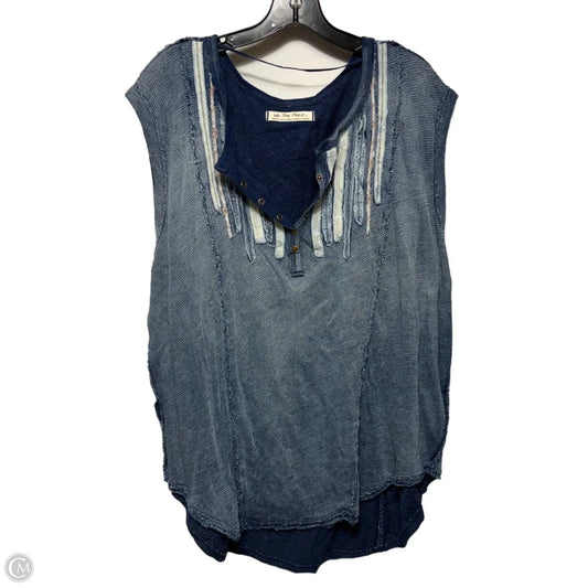 Top Sleeveless By We The Free In Blue, Size: M