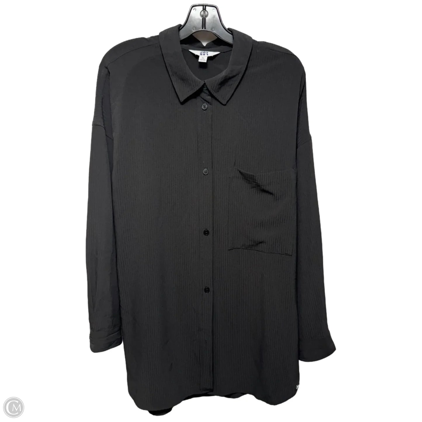 Top Long Sleeve By Joy Lab In Black, Size: Xl