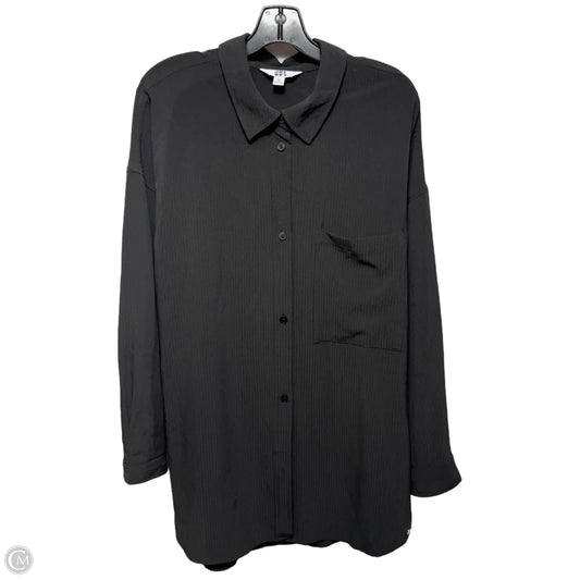 Top Long Sleeve By Joy Lab In Black, Size: Xl