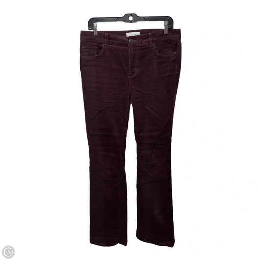 Pants Corduroy By Loft In Maroon, Size: 6/28
