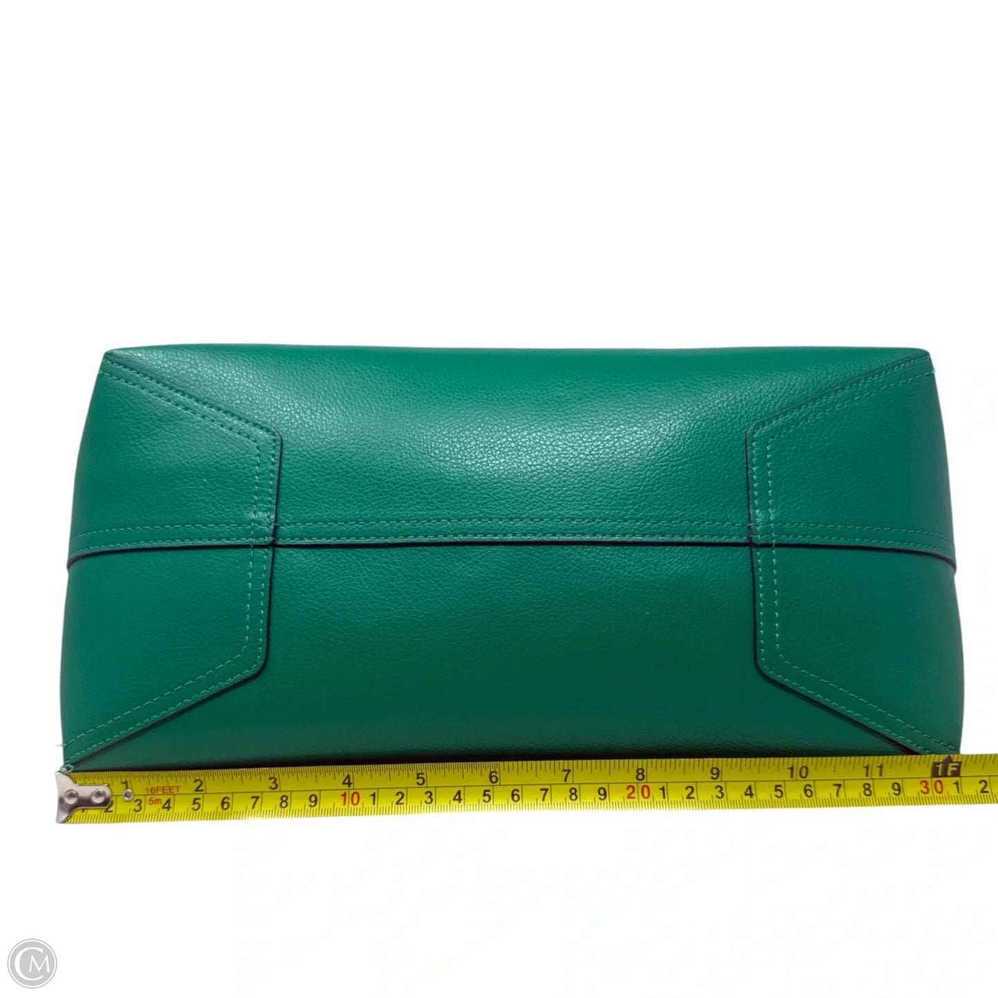 Ava Reversible Tote In Fig Leaf/Mint Refined Grain Leather Designer By Kate Spade, Size: Large