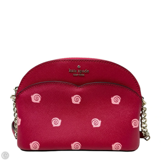 Payton Small Dome Snail Crossbody Designer By Kate Spade, Size: Small