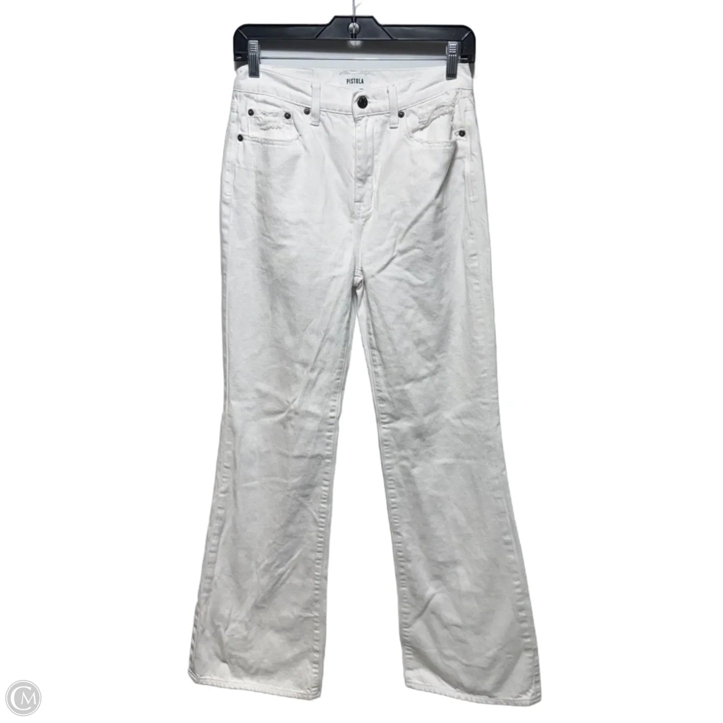 Jeans Flared By Pistola In White, Size: 2/25