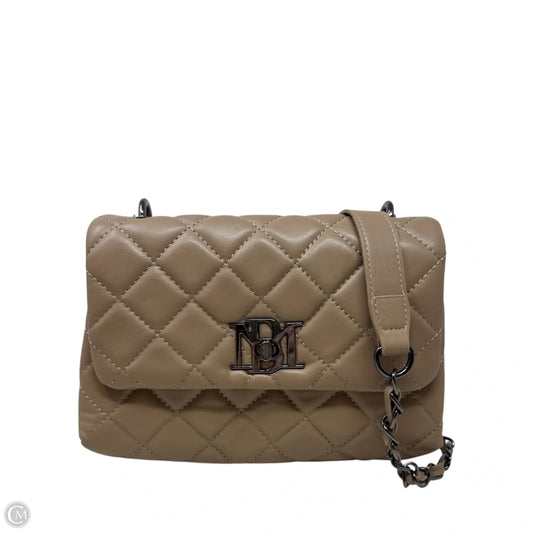 Quilted Crossbody Bag By Badgley Mischka, Size: Small