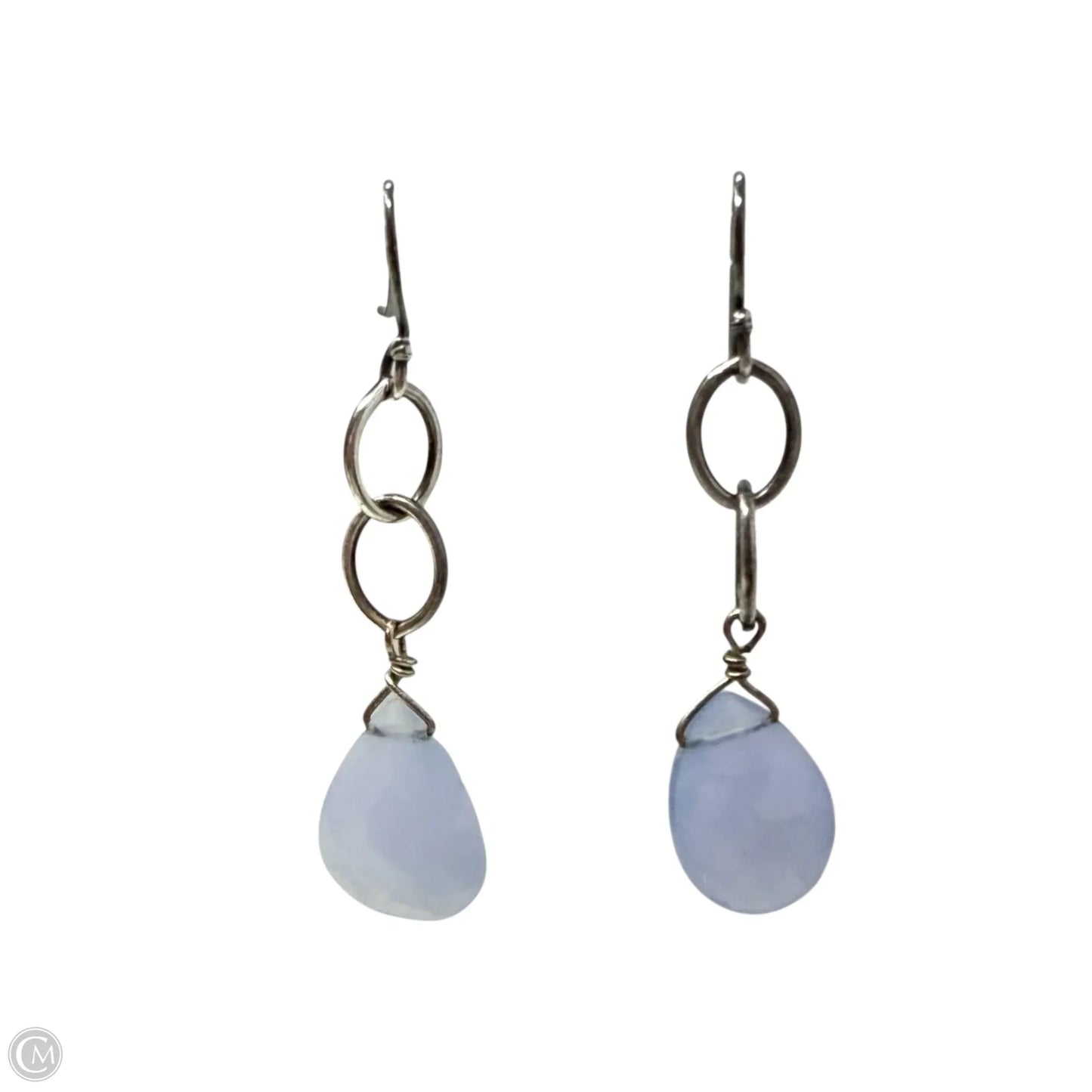 Asymmetrical Smokey Quartz Dangle Earrings