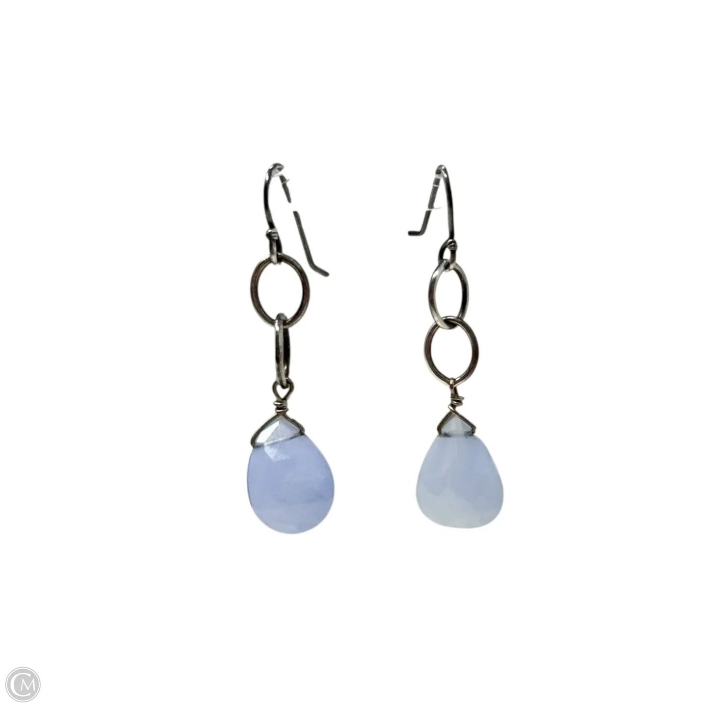 Asymmetrical Smokey Quartz Dangle Earrings