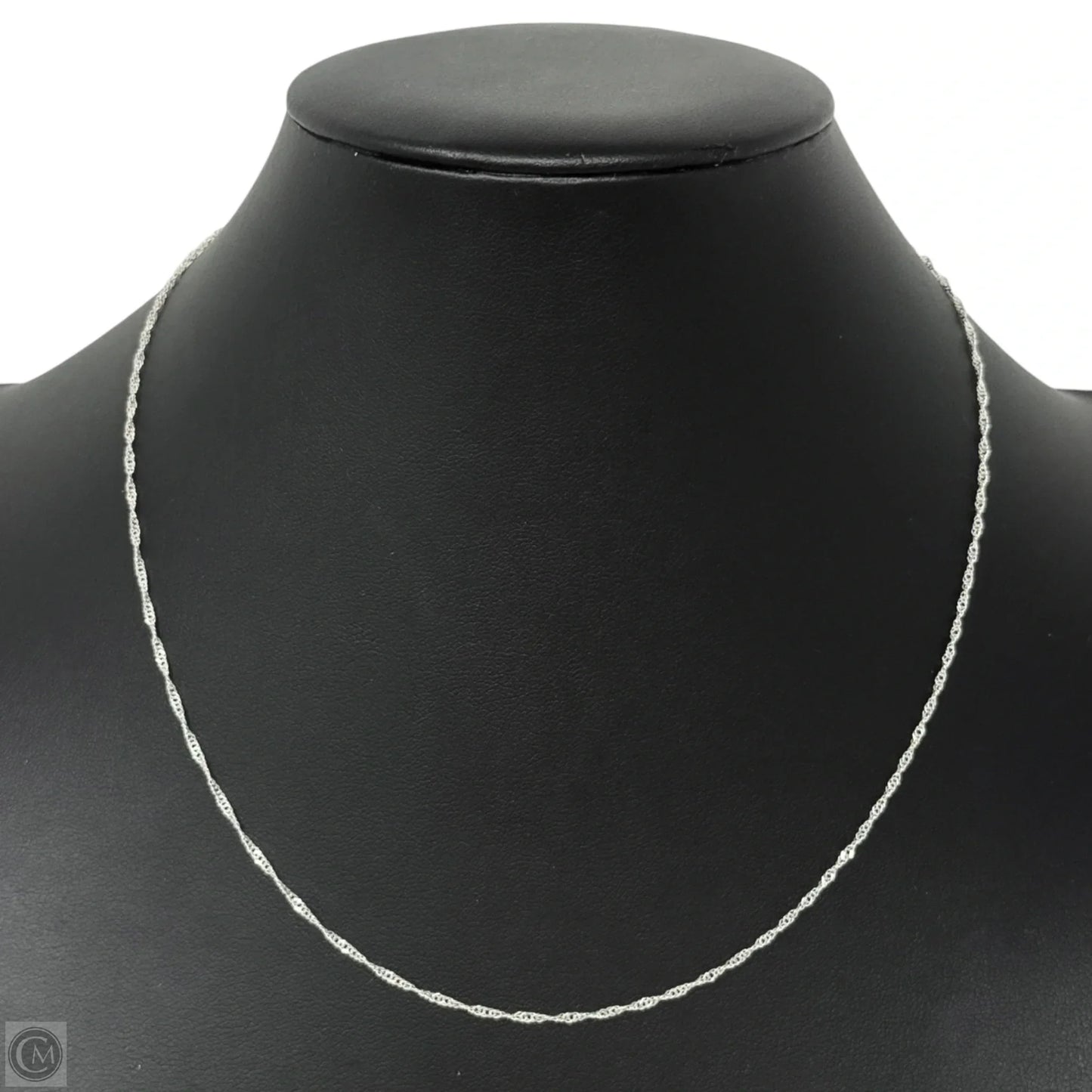 Made In India Sterling Silver Singapore Chain Necklace