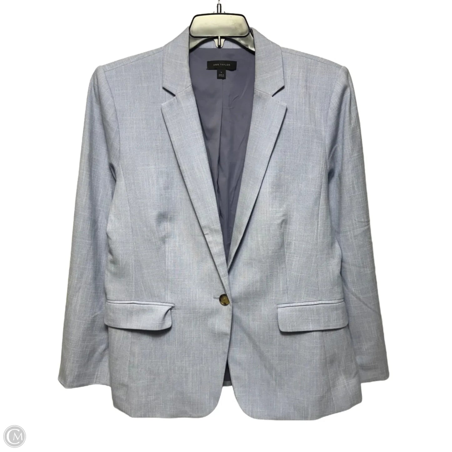 Blazer By Ann Taylor In Blue, Size: 16