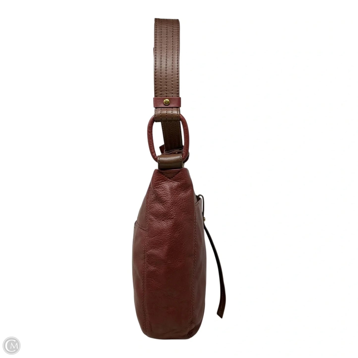 Mirage Leather Shoulder Bag By Hobo Intl, Size: Medium