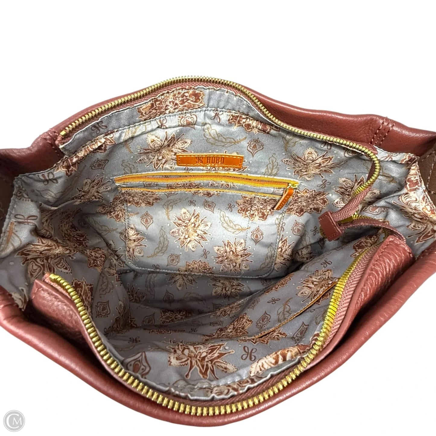 Mirage Leather Shoulder Bag By Hobo Intl, Size: Medium