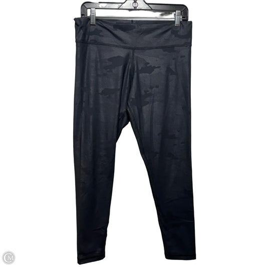 Athletic Leggings By Vie Active In Camouflage Print, Size: L