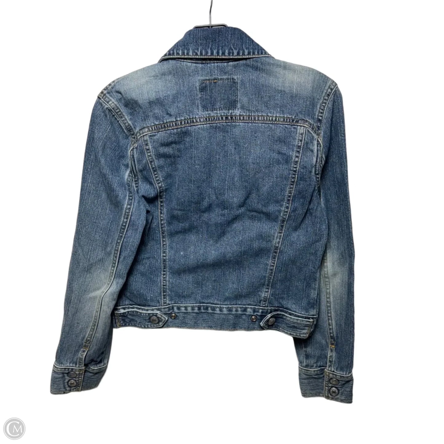 True Vintage Jacket Denim By Levis In Blue Denim, Size: S