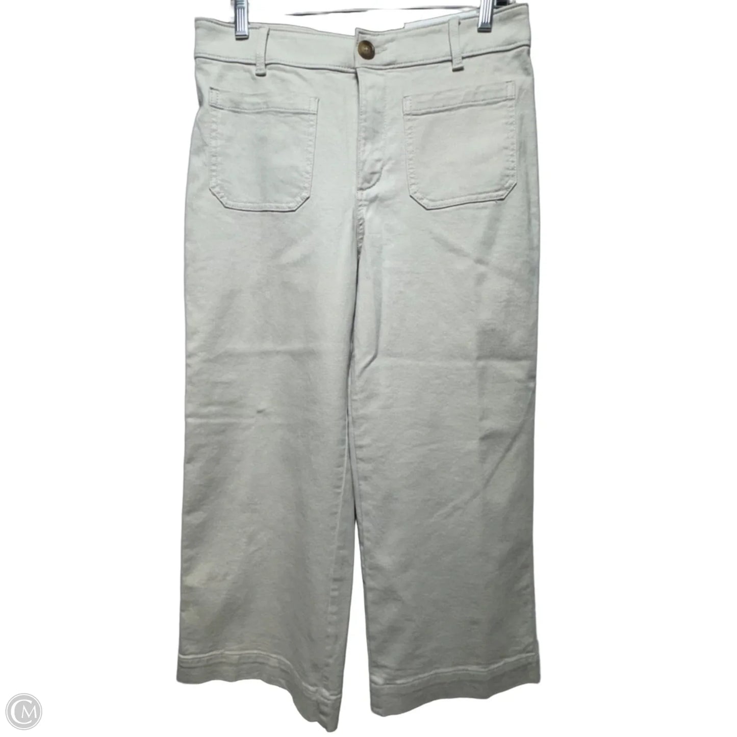Pants Wide Leg By Loft In Beige, Size: 8
