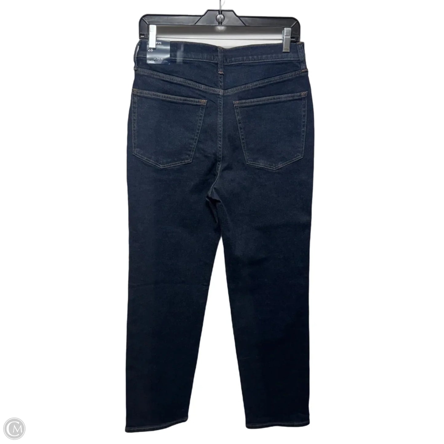 Jeans Straight By J. Crew In Blue Denim, Size: 28