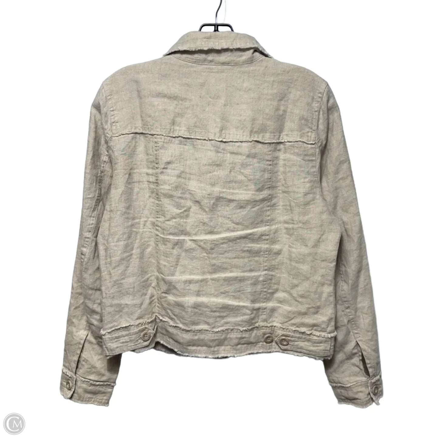 Linen Jacket By Tommy Bahama In Tan, Size: M