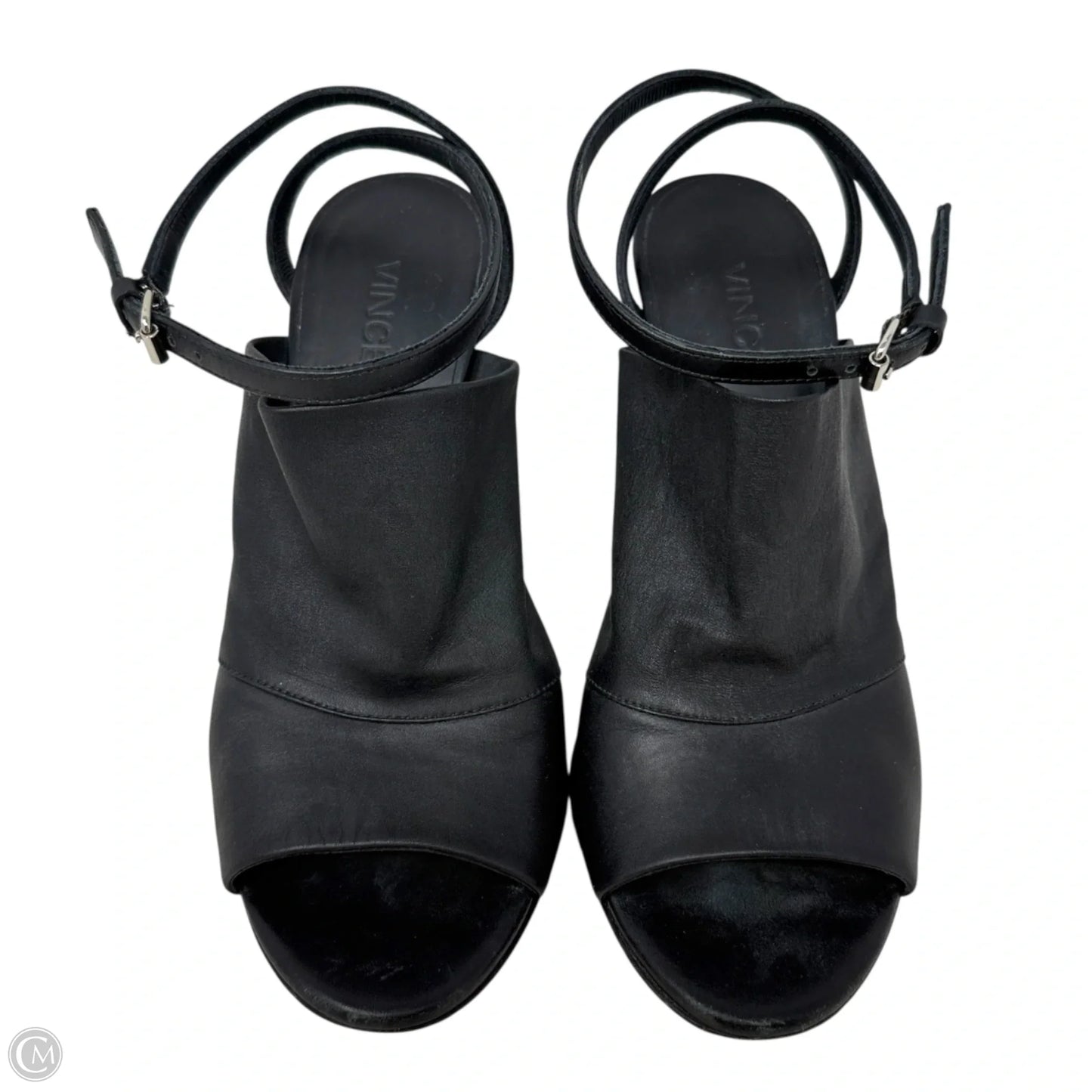Grace Stiletto Mule Sandals 
 By Vince In Black, Size: 6.5
