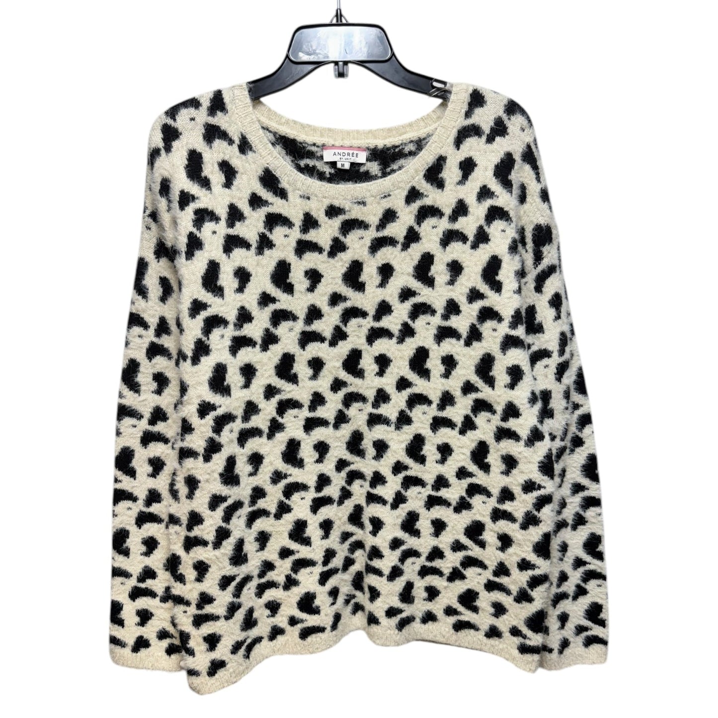 Sweater By Andree By Unit In Animal Print, Size: M