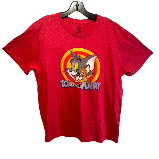 Tom & Jerry Grohic Tee By Clothes Mentor  Size: 2x